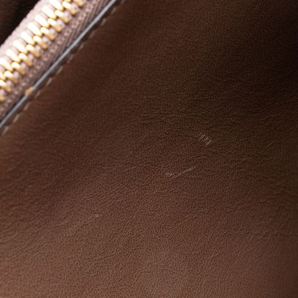 Salvatore Ferragamo Leather Gancio Trifolio Large Shoulder Bag - Picture 9 of 15